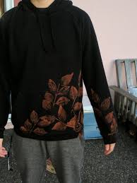 Leaf Printing on Black Hoodies: Wearable Botanical Art Workshop